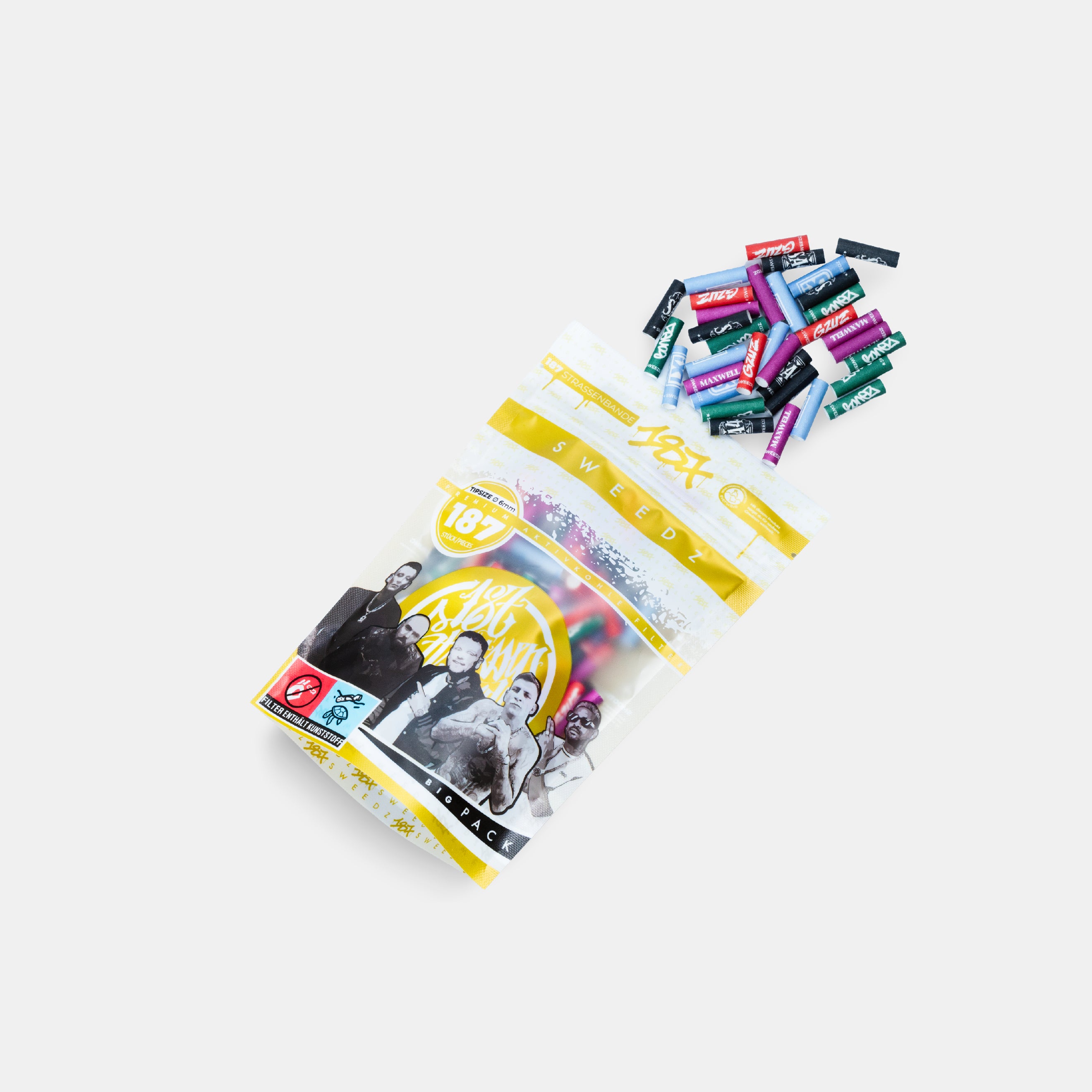 Aktivkohlefilter 6 mm – 187 Straßenbande Edition