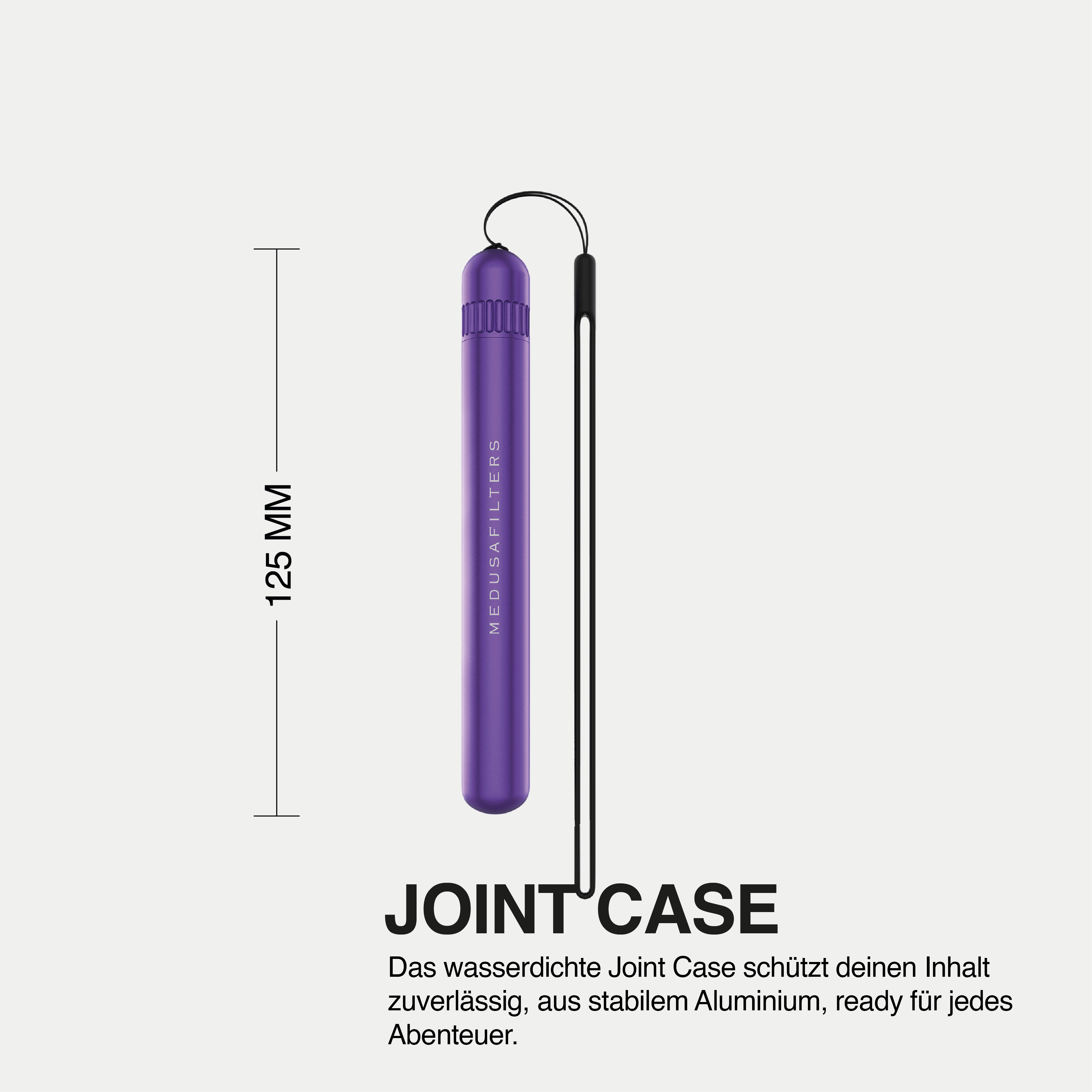 J-Case VIOLET made of aluminum