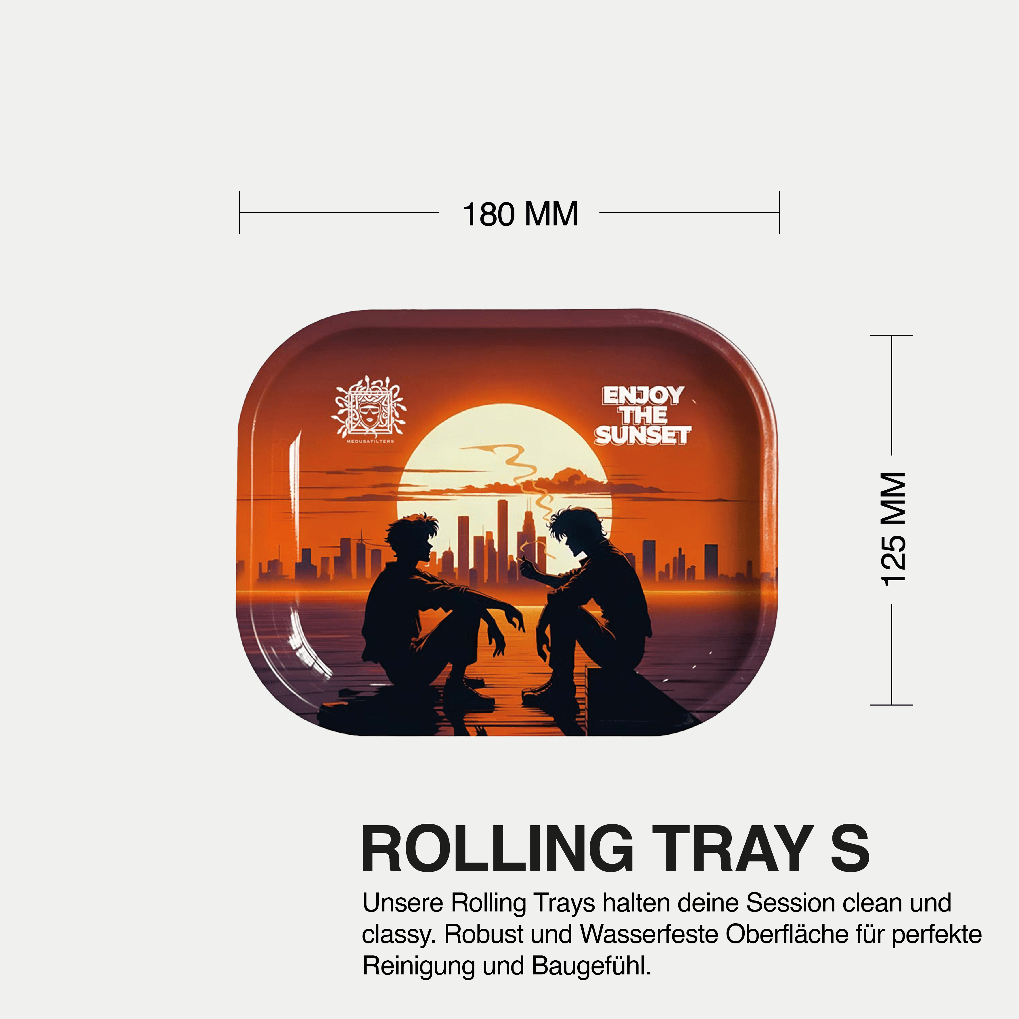 Rolling Tray - SUNSET Edition