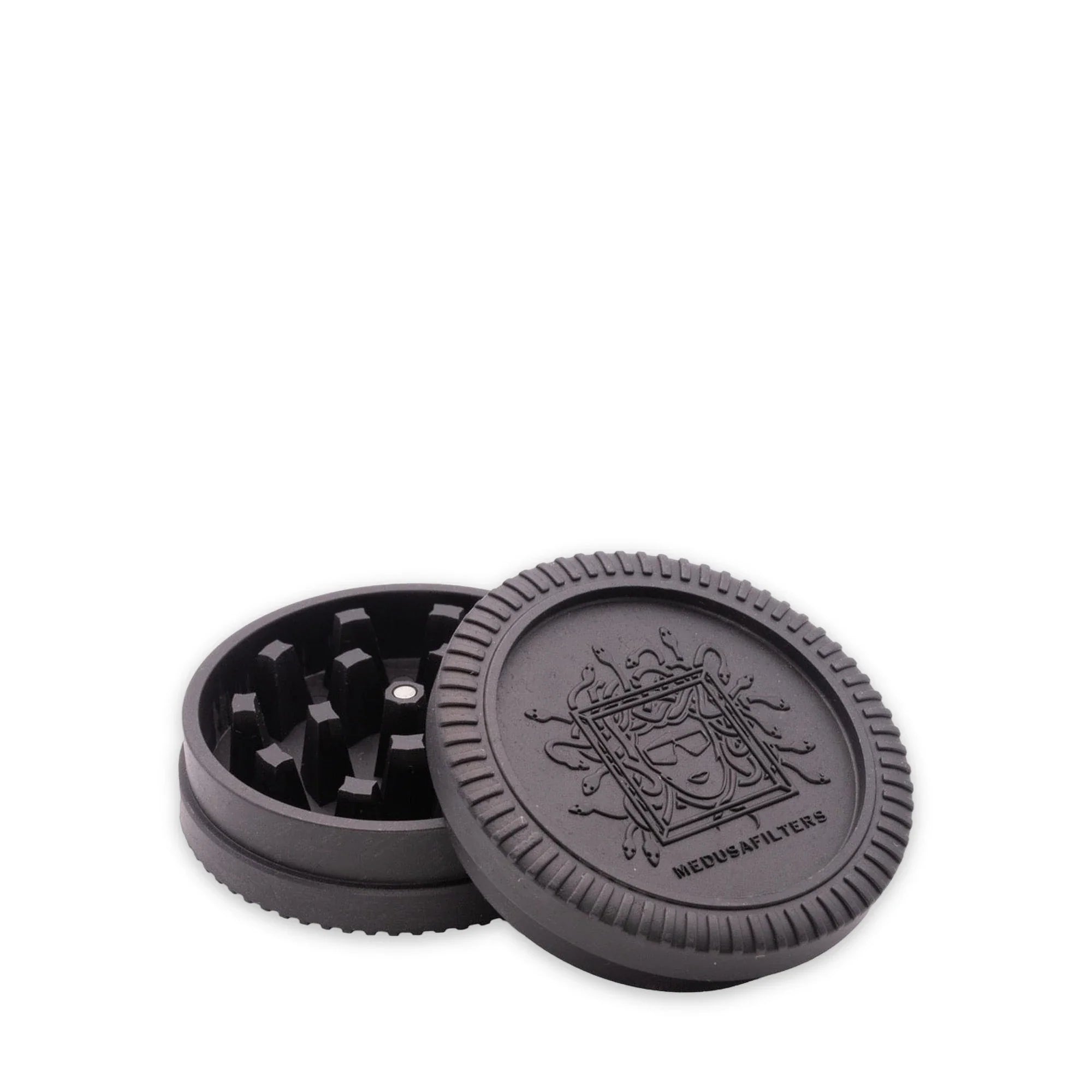 Medusafilters Bio-Hemp Grinder 2.0 Black â nachhaltiger Grinder aus Bio-Kunststoff