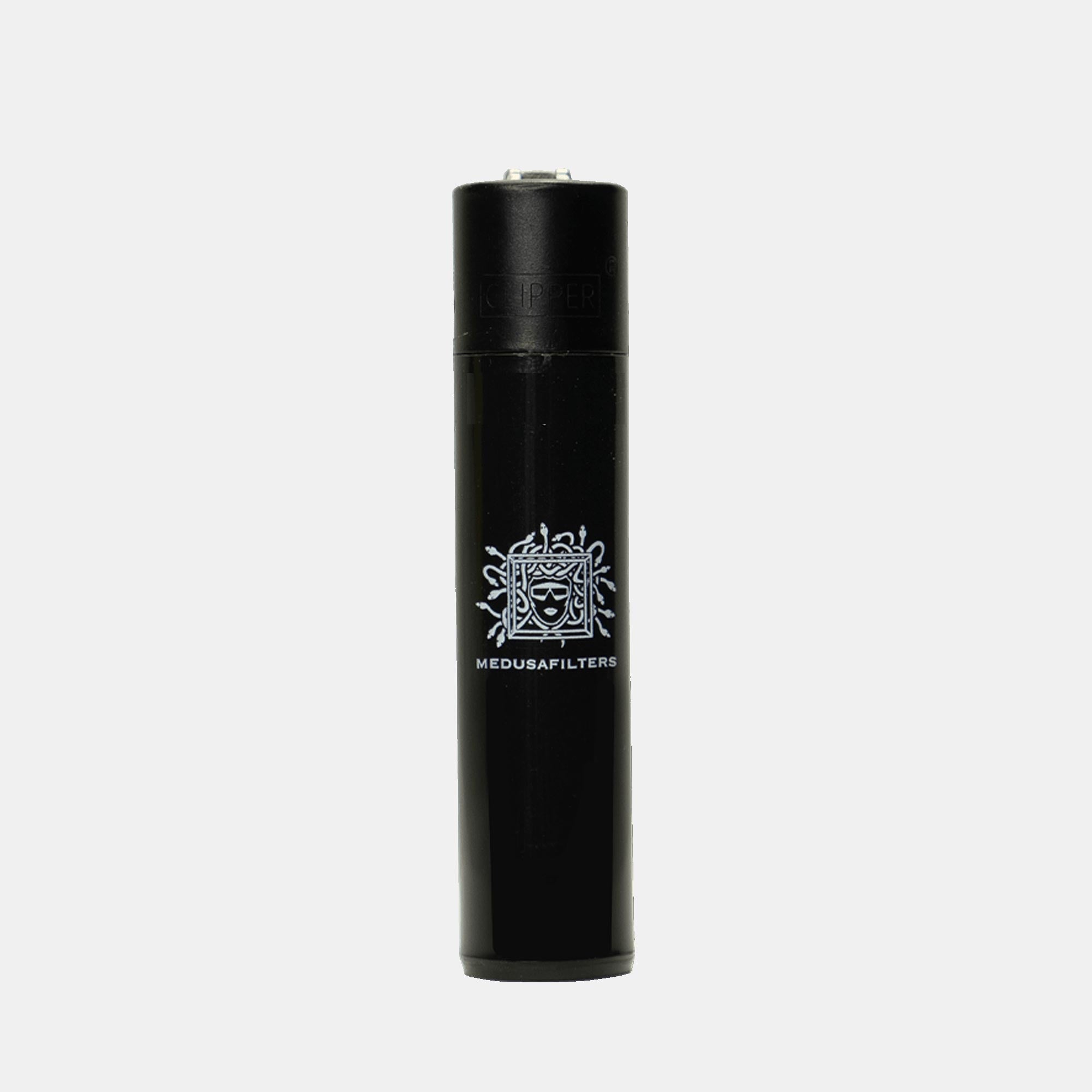Medusafilters® Mini Test Bundle ORGANIC Edition – Feuerzeug inklusive: Clipper BLACK