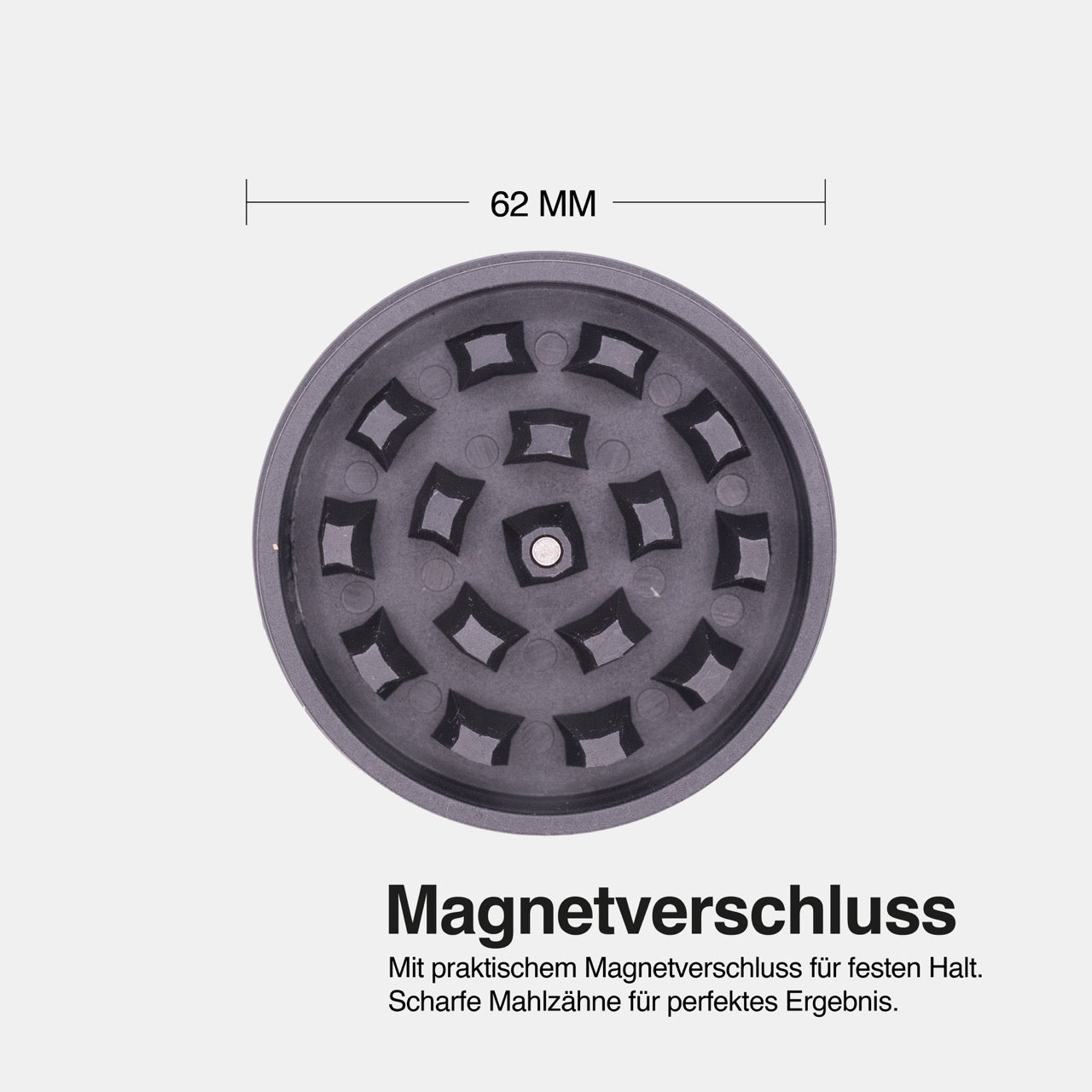 Grinder per canapa biologica NERO