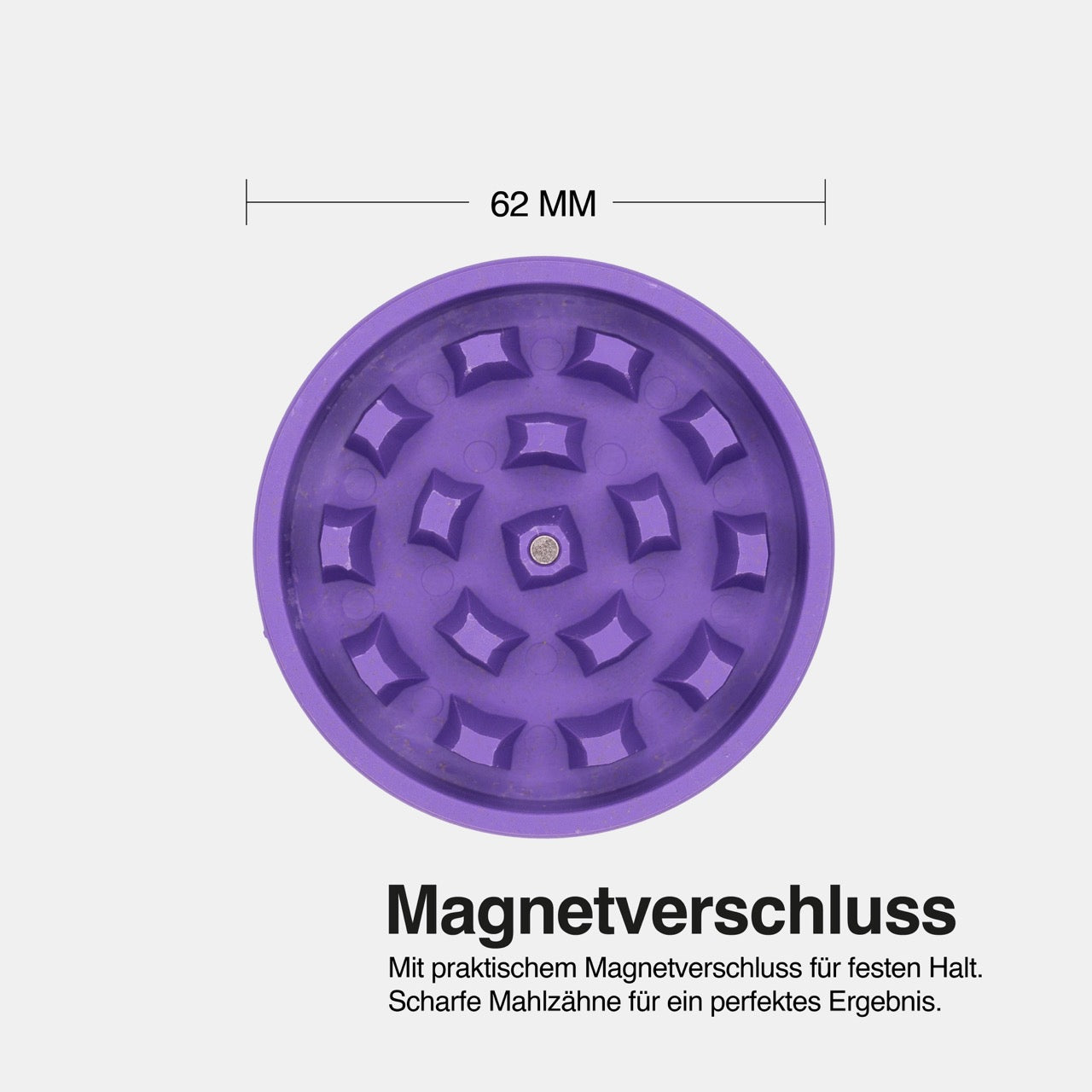 Bio-Hemp Grinder 2.0 VIOLET