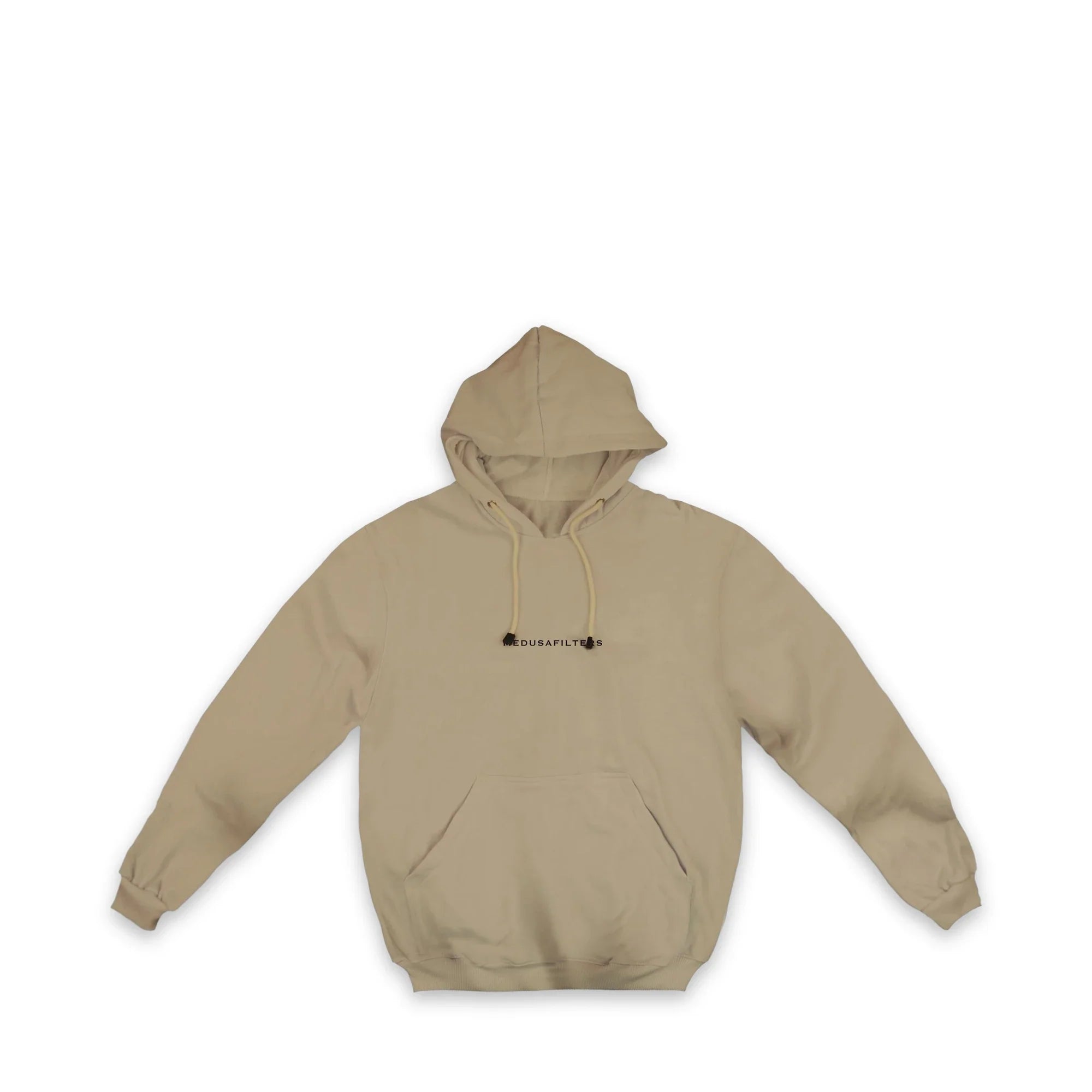 Medusafilters Hoodie mit Backprint – Schwerer Stoff, klares Statement