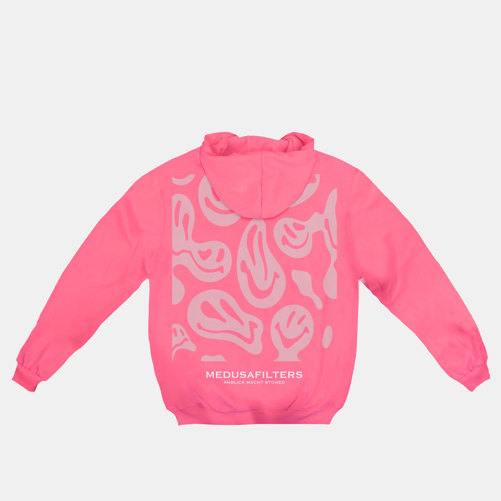 Medusafilters Hoodie with back print - ROSÉ