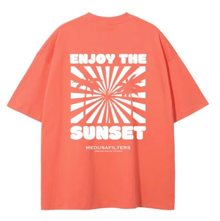 Medusafilters T-Shirt mit Backprint - ORANGE