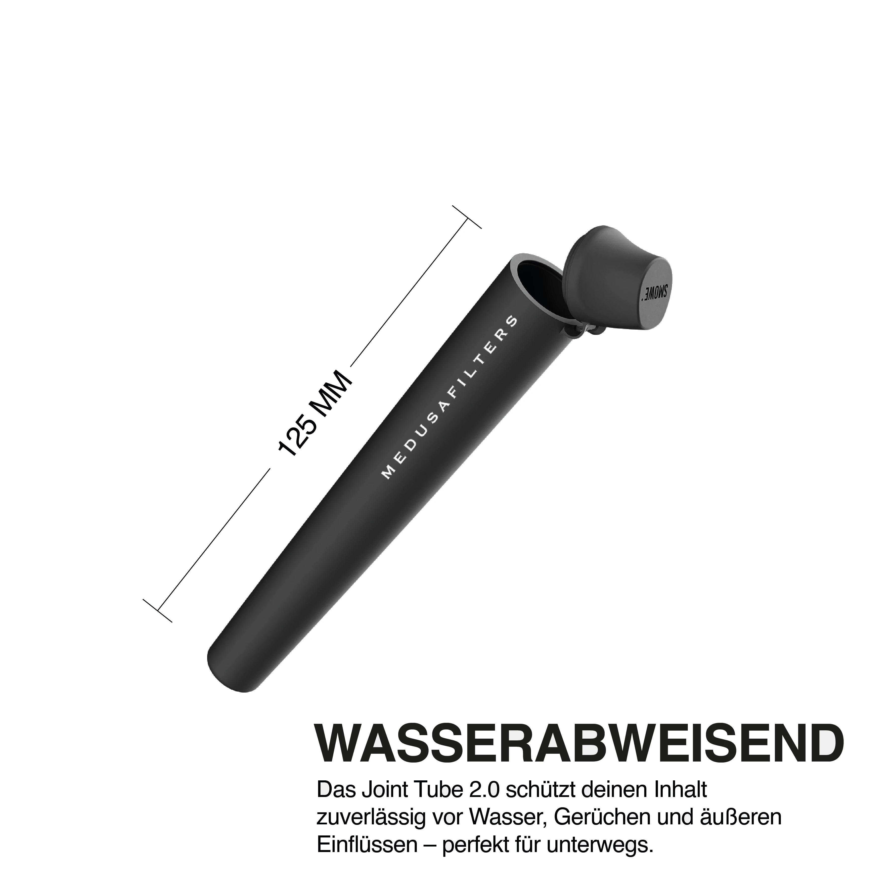 Medusafilters Joint Tube 2.0 Black – wasserabweisend, Details