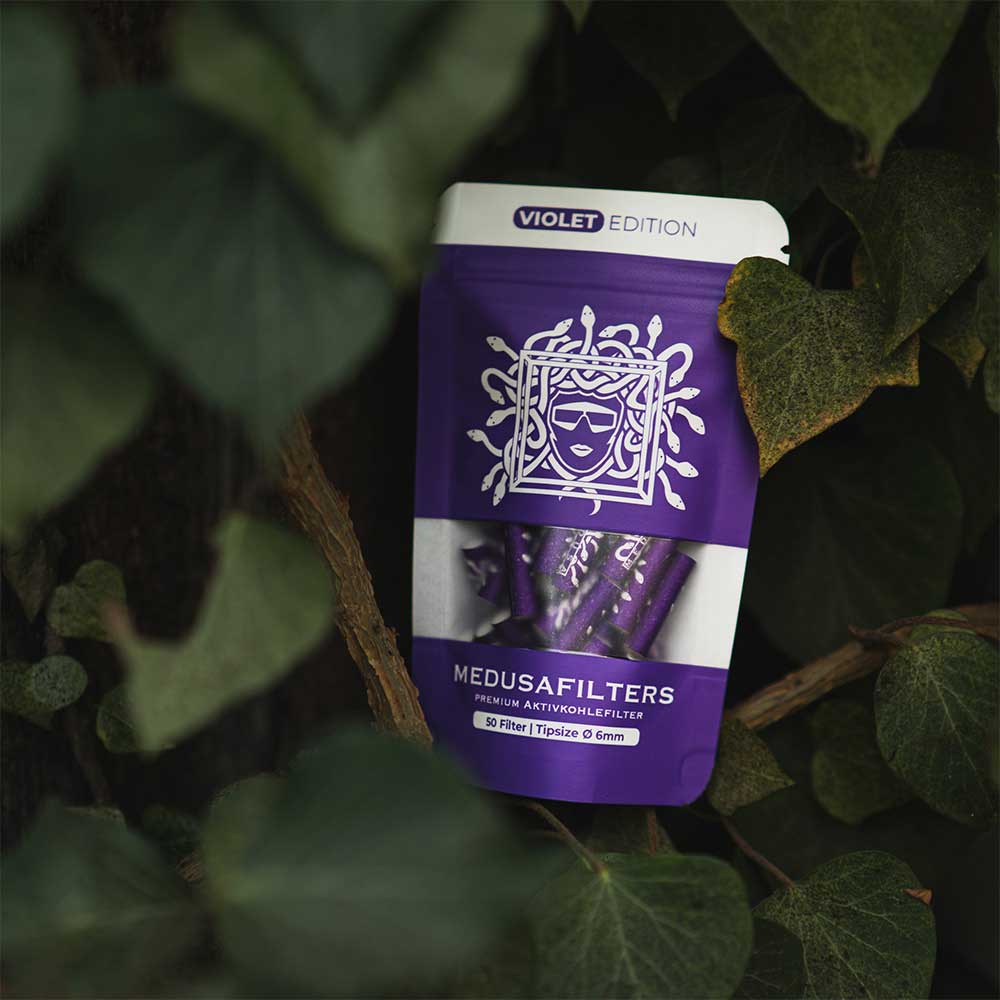Medusafilters 50er Packung VIOLET for Blättern