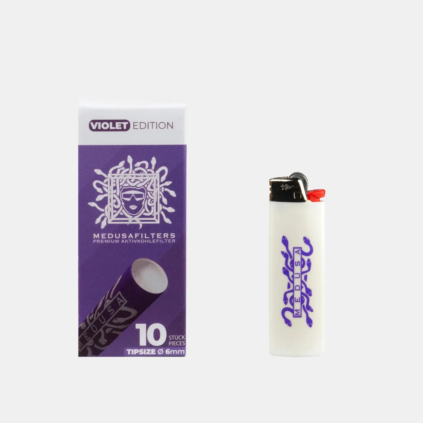 Medusafilters® Mini Test Bundle VIOLET Edition – Klarer Zug, kleines Testpaket