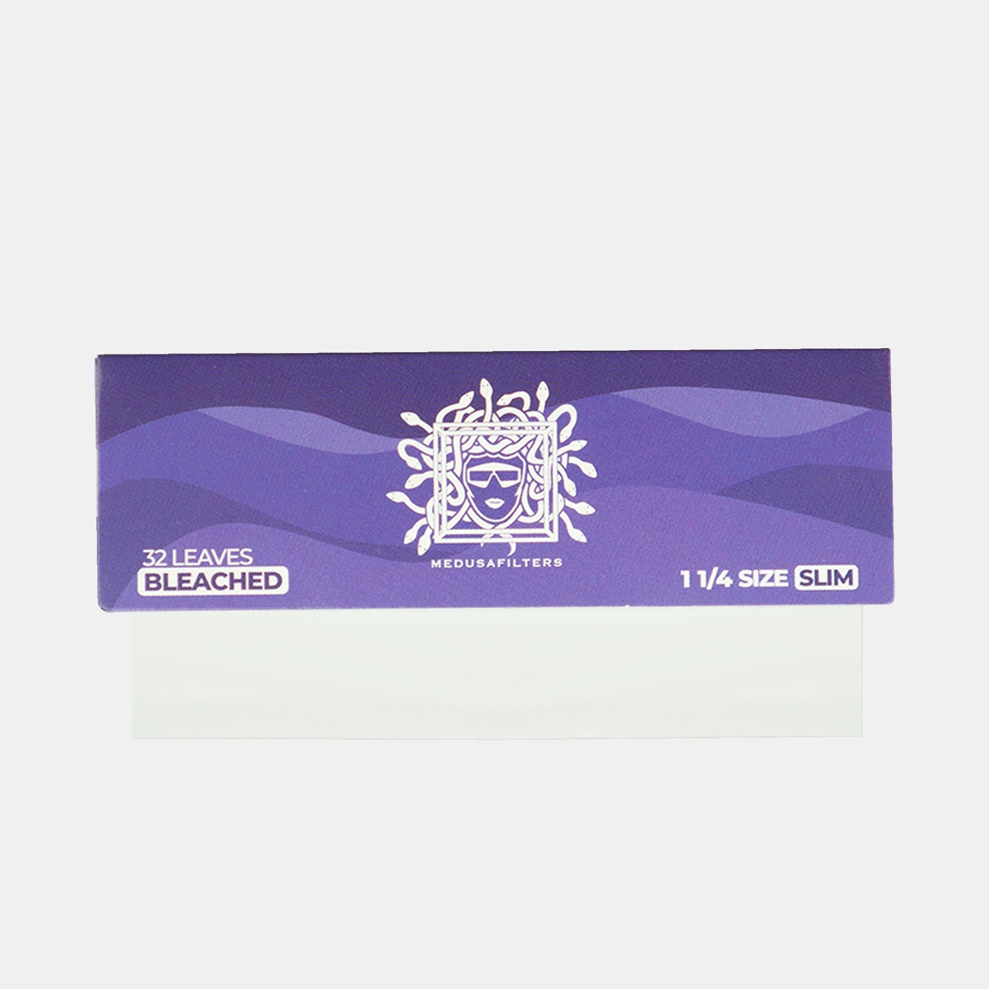 Medusafilters 32 x Shortpapers 1 1/4 Size Slim BLEACHED / gebleicht