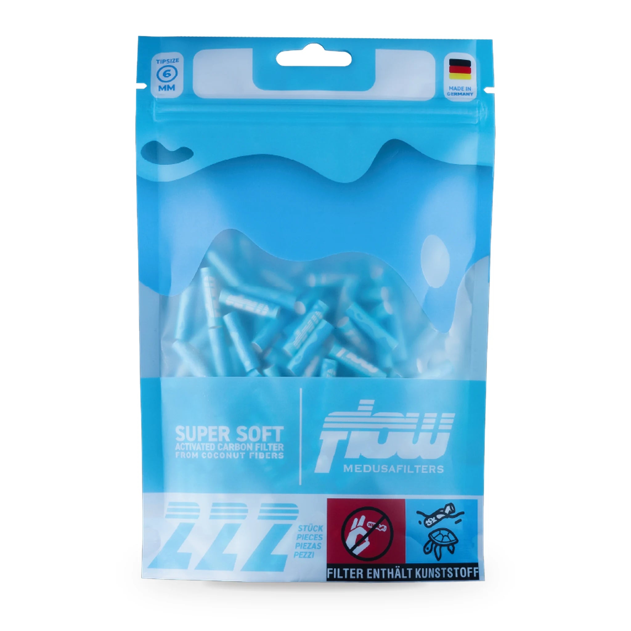 Medusafilters FLOW Aktivkohlefilter 6mm 222er