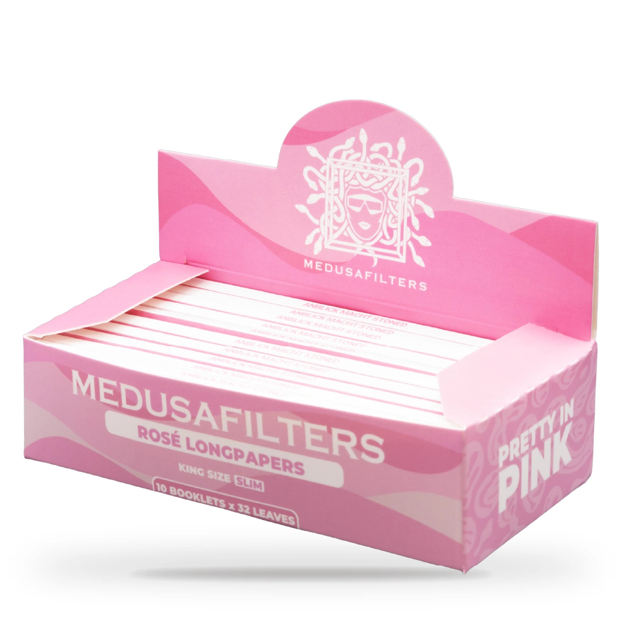 Medusafilters Longpapers 10er Display Rose
