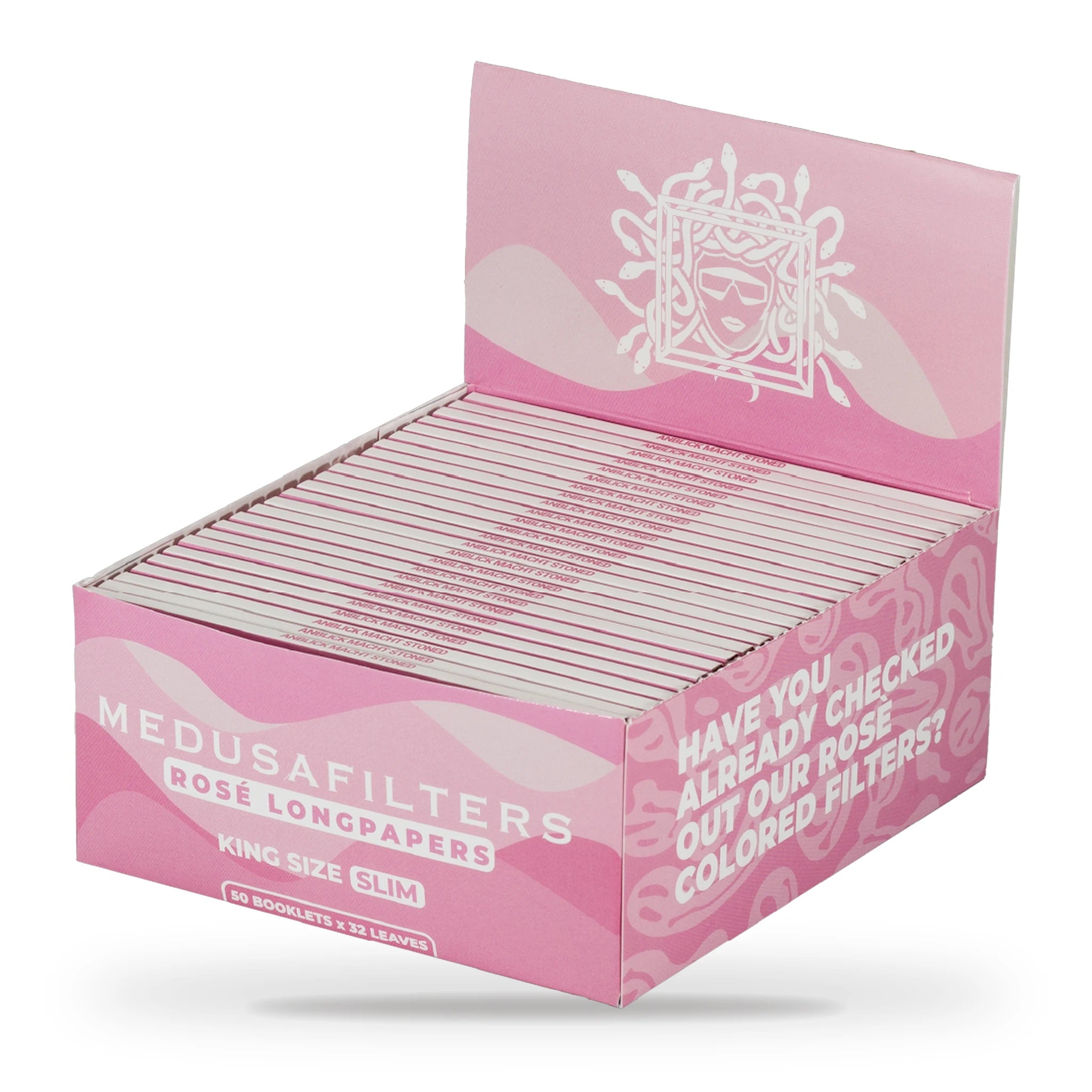 Medusafilters Longpapers 50er Display Rose