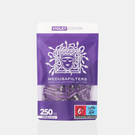 250er Packung Aktivkohlefilter VIOLET Edition image