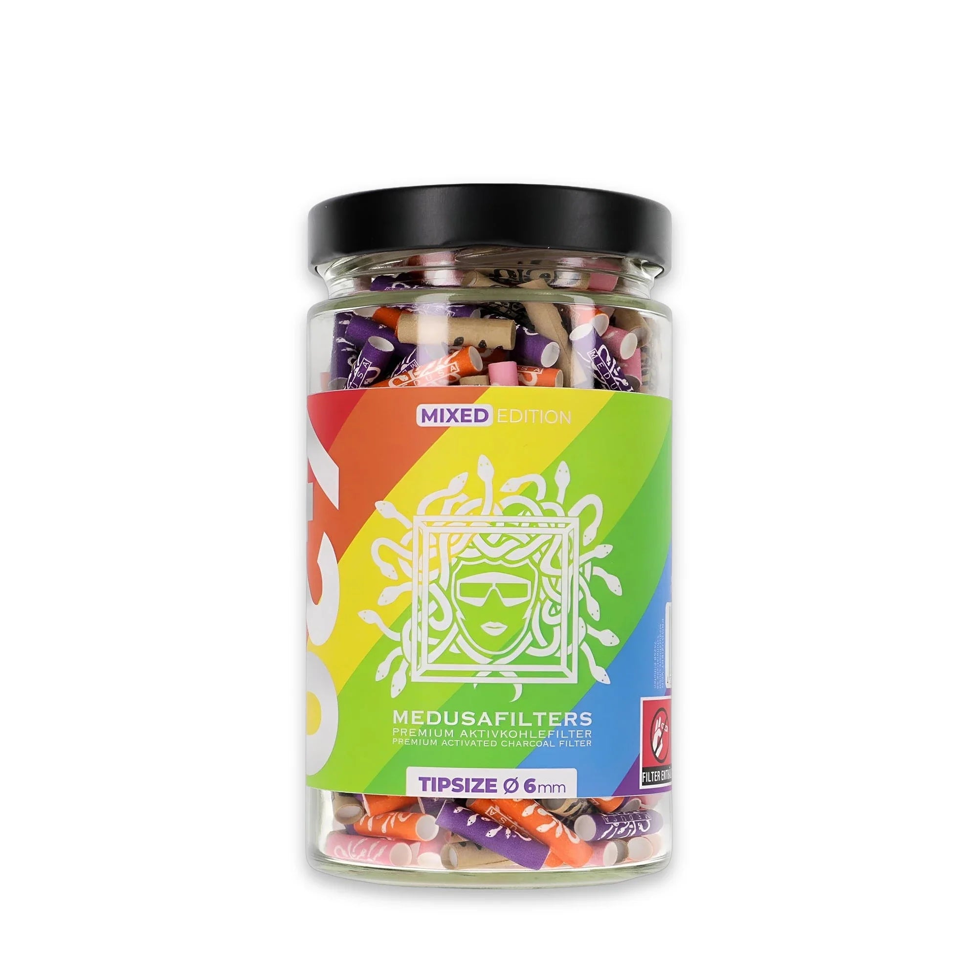 Medusafilters Aktivkohlefilter Glas 420er Mixed