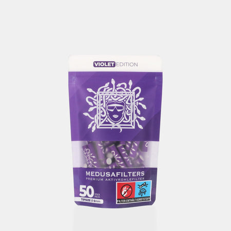 50er Packung Aktivkohlefilter VIOLET Edition image