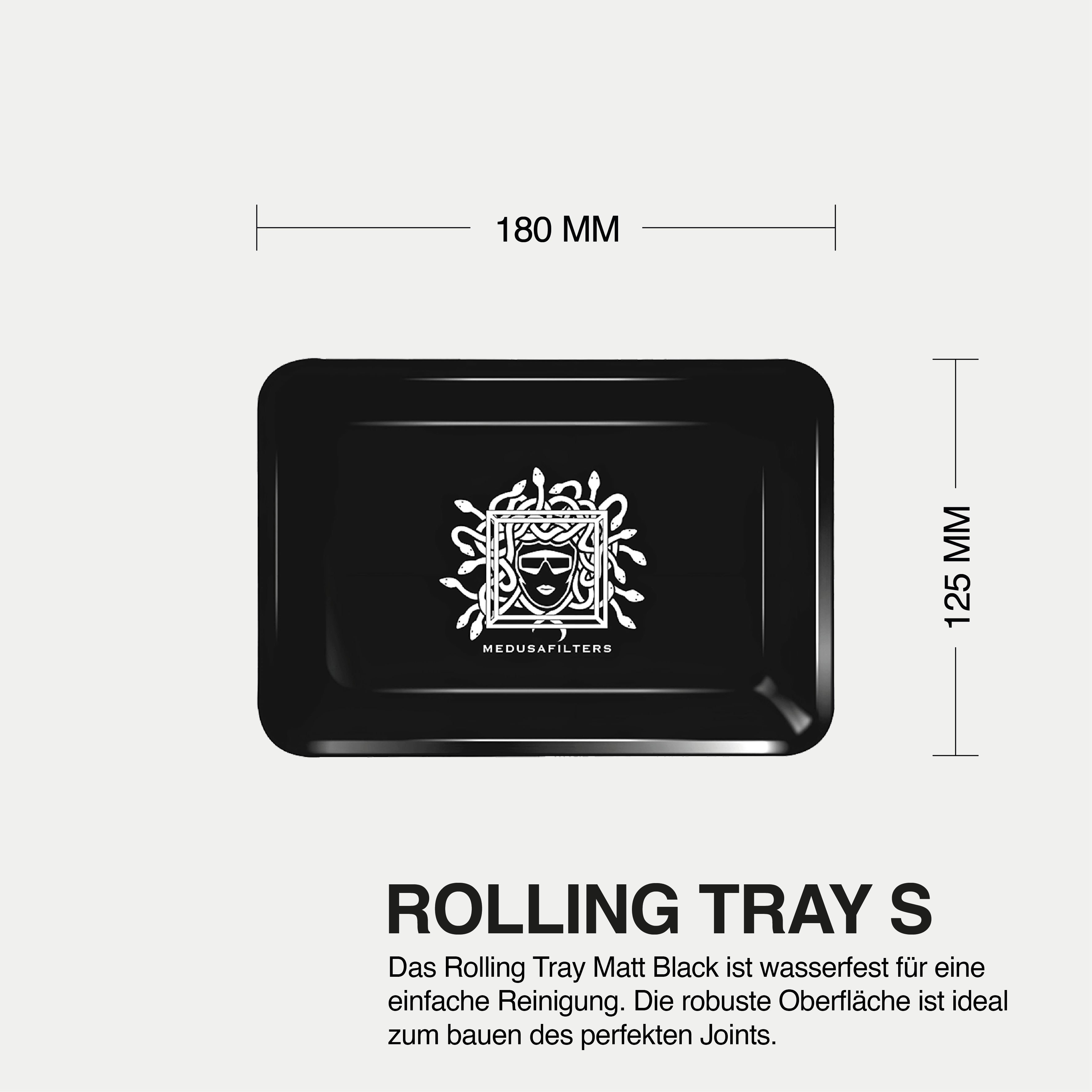 Rolling Tray - MATT BLACK