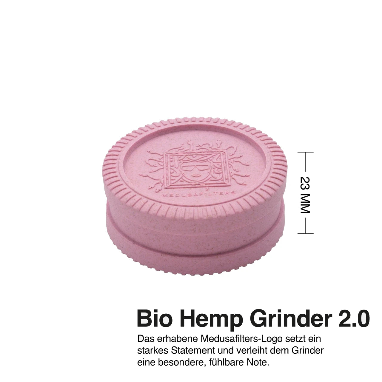 Medusafilters Bio-Hemp Grinder Rosé – Detail