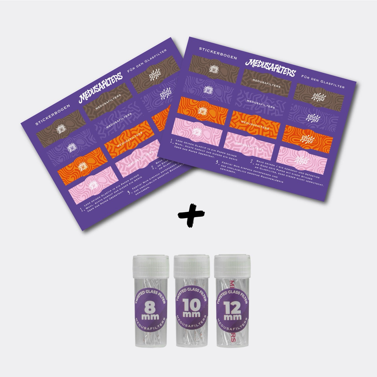 Twisted Glass Filter Bundle 