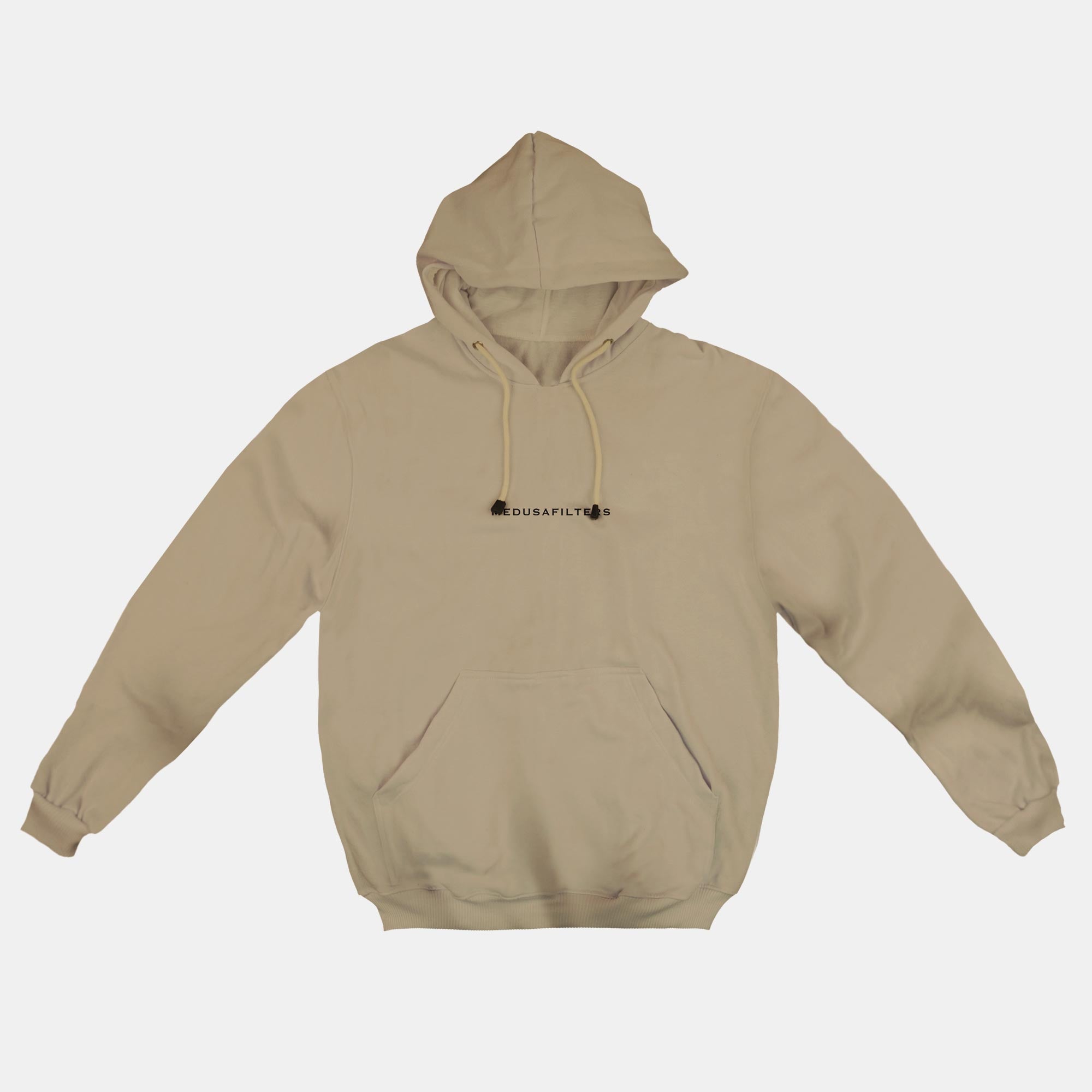 Medusafilters Hoodie mit Backprint - BEIGE