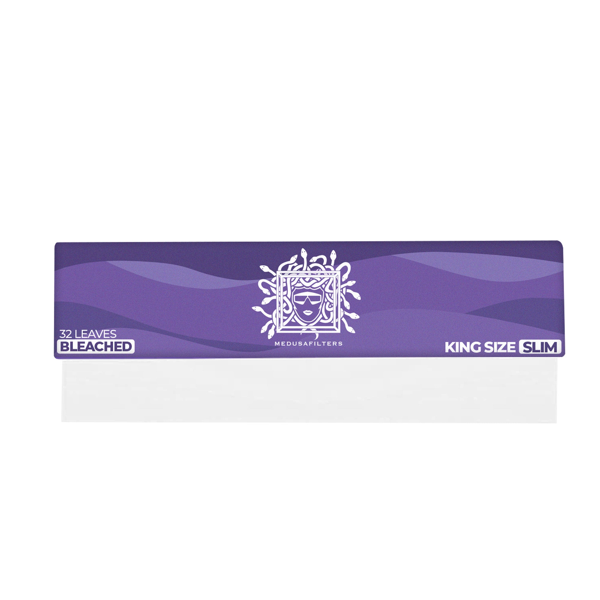 Longpapers King Size Slim BLEACHED - Medusafilters