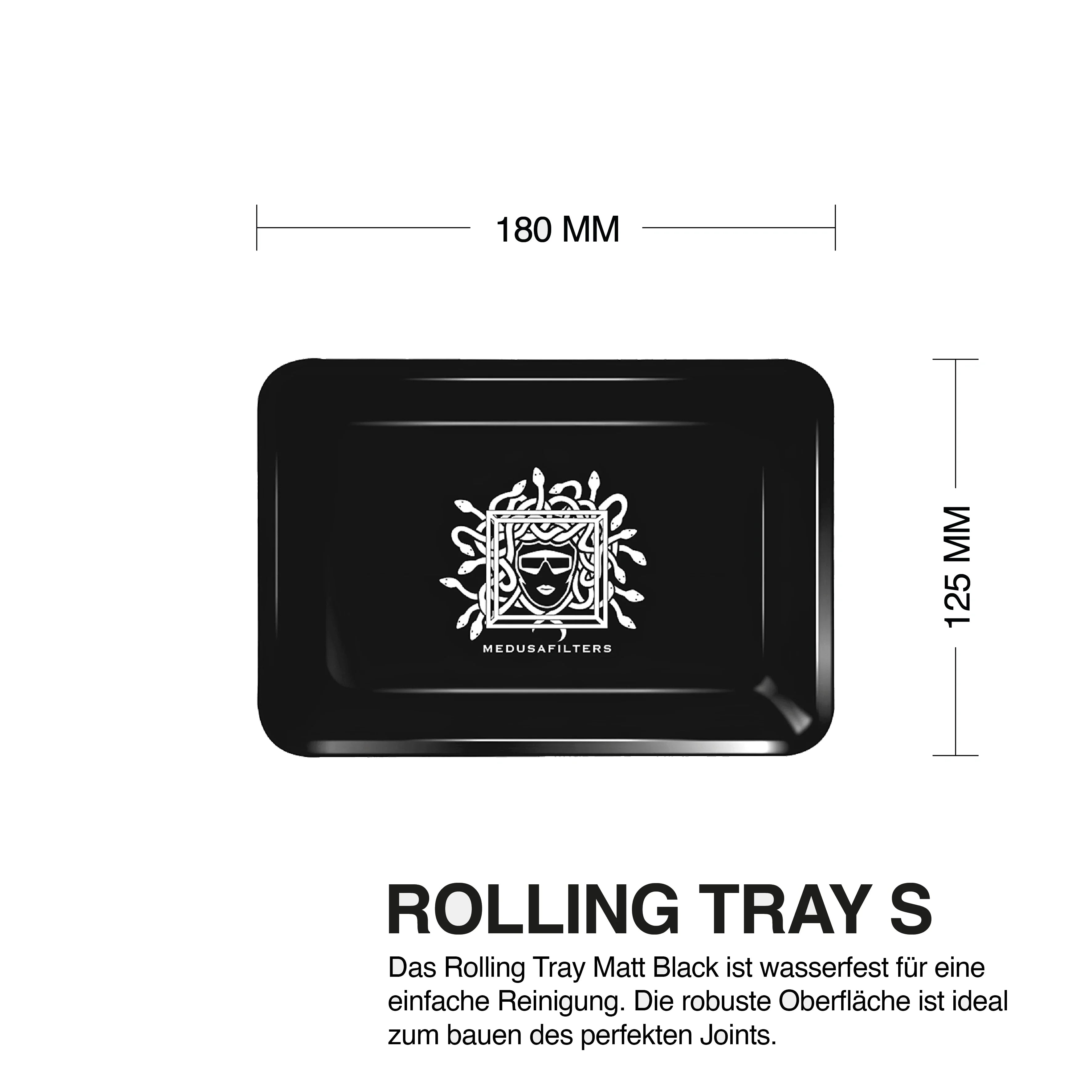 Rolling Tray aus Metall – Metall: stabil und langlebig