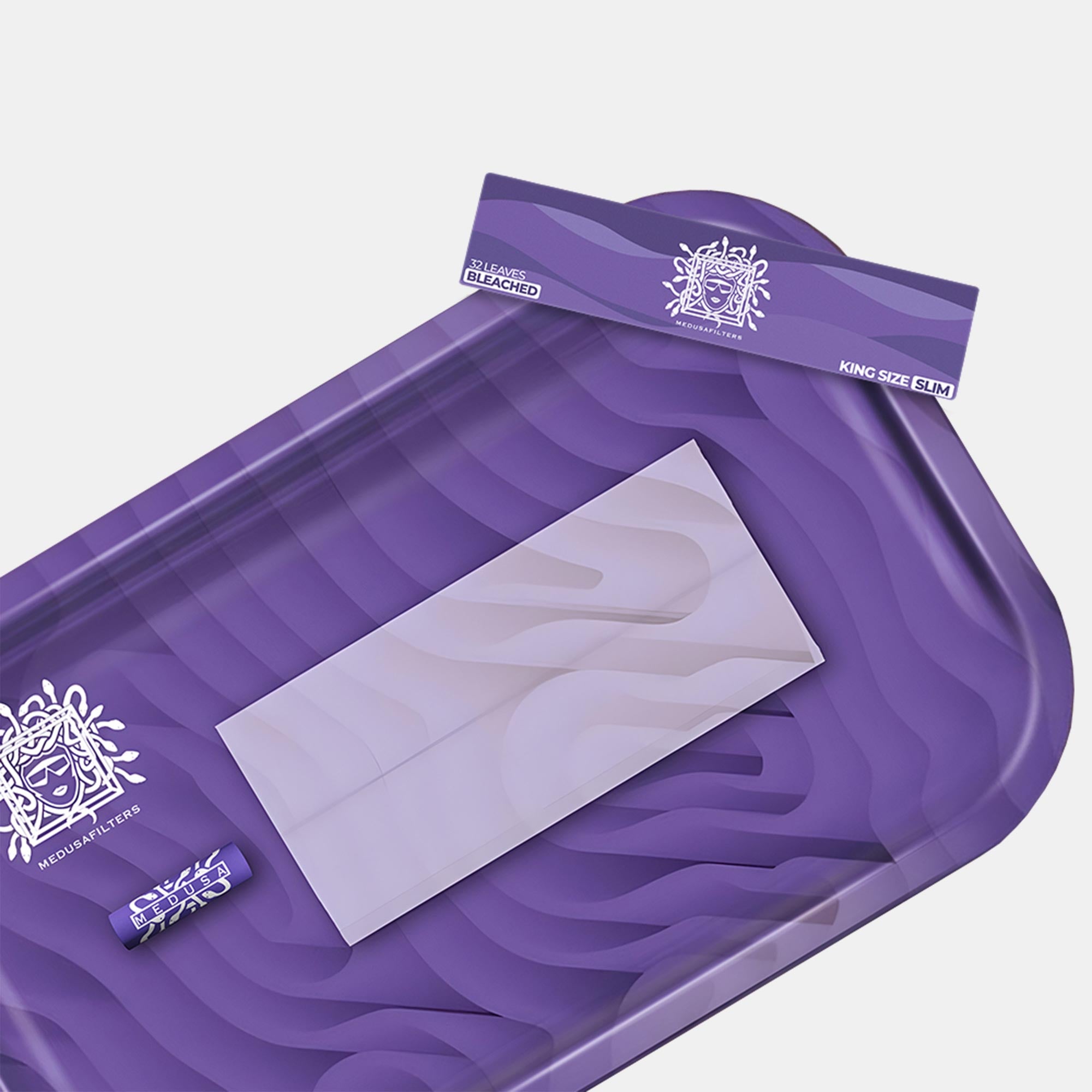 Medusafilters Rolling Tray VIOLET - von oben