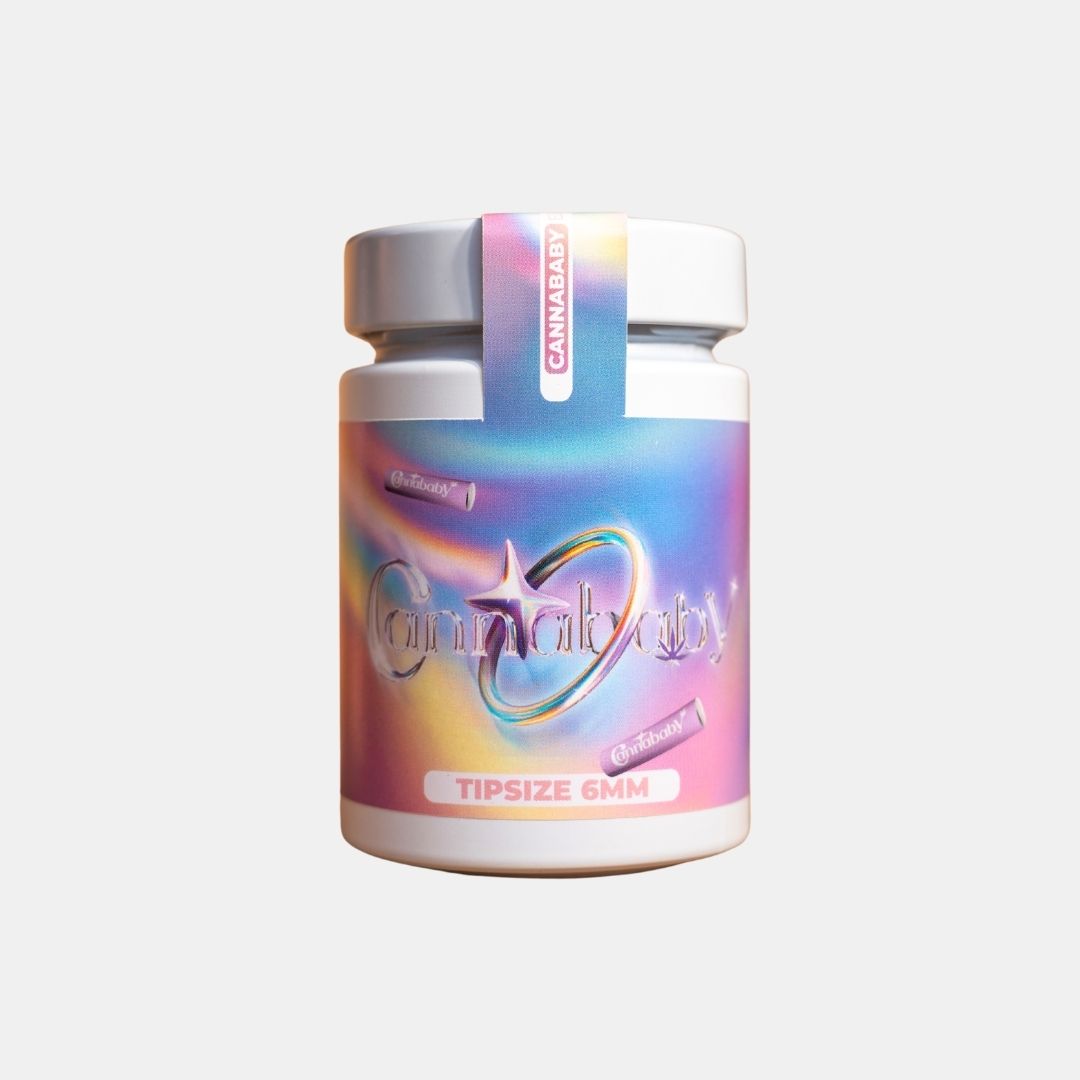 Aktivkohlefilter 6 mm im Glas