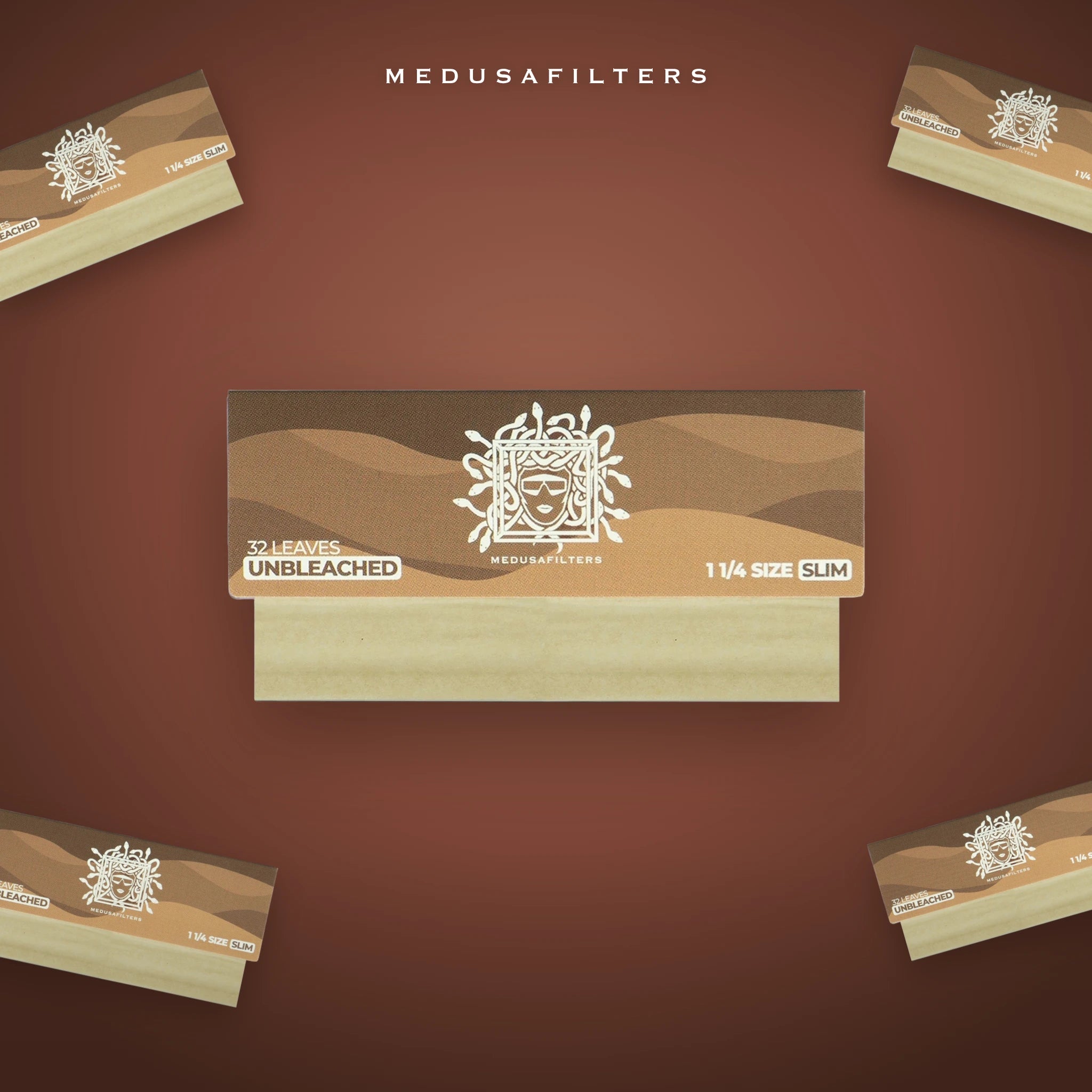 Medusafilters Shortpapers UNBLEACHED – 1 Heft – Papers im Überblick
