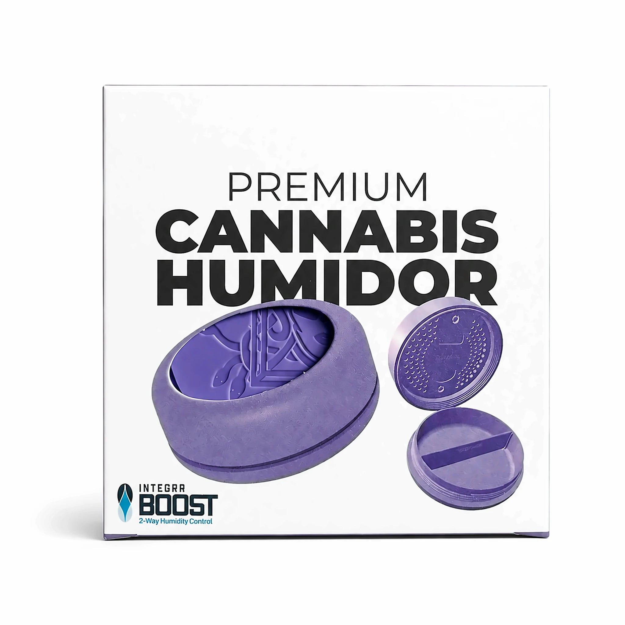 Green Pocket Violet – Verpackung mit Integra Boost 62 % Feuchtigkeitspack